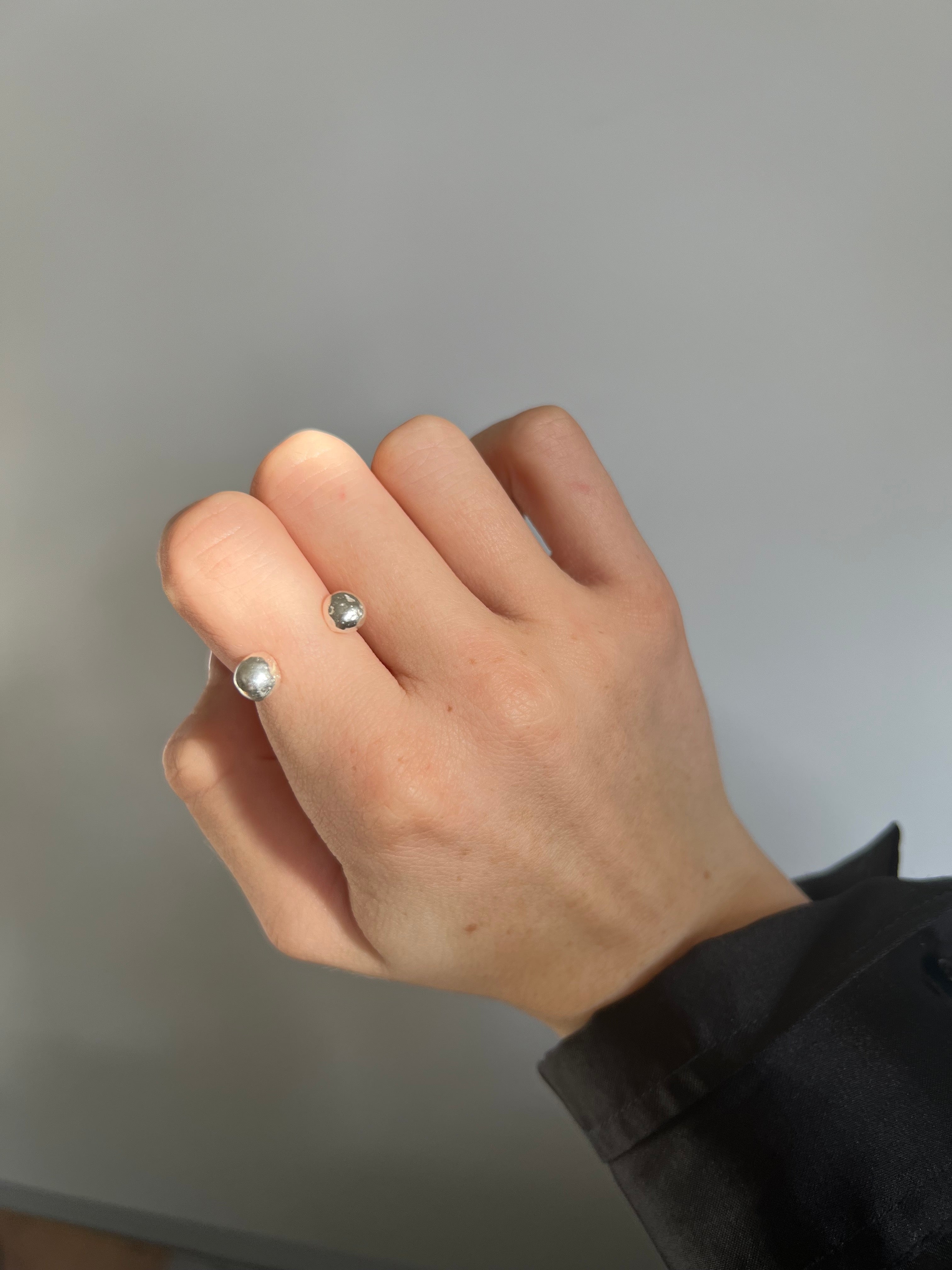 Silver Ball Ring