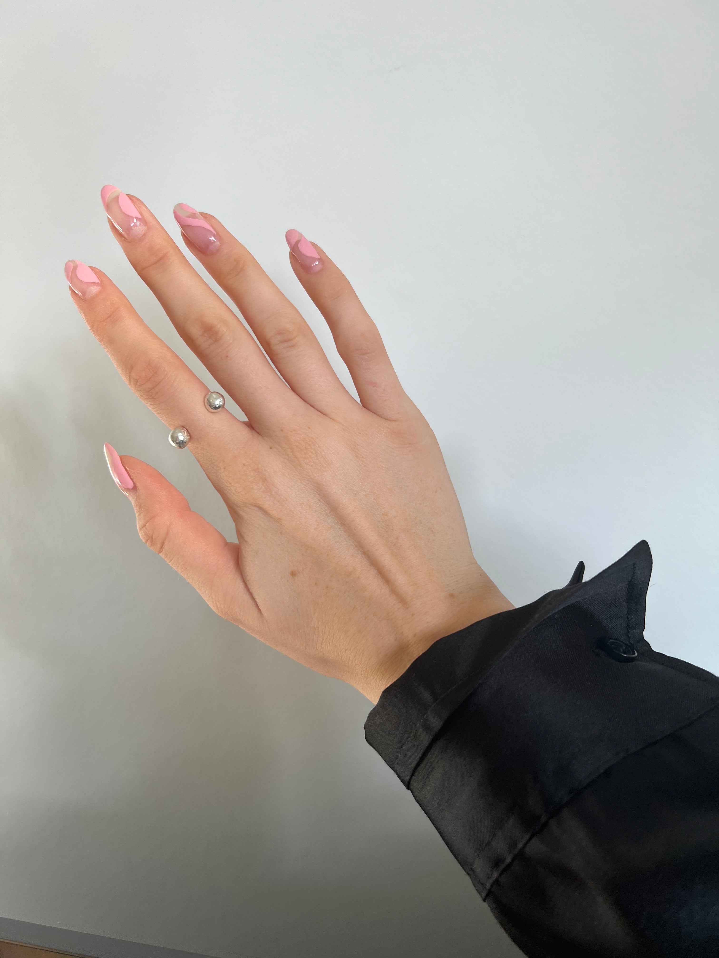 Silver Ball Ring