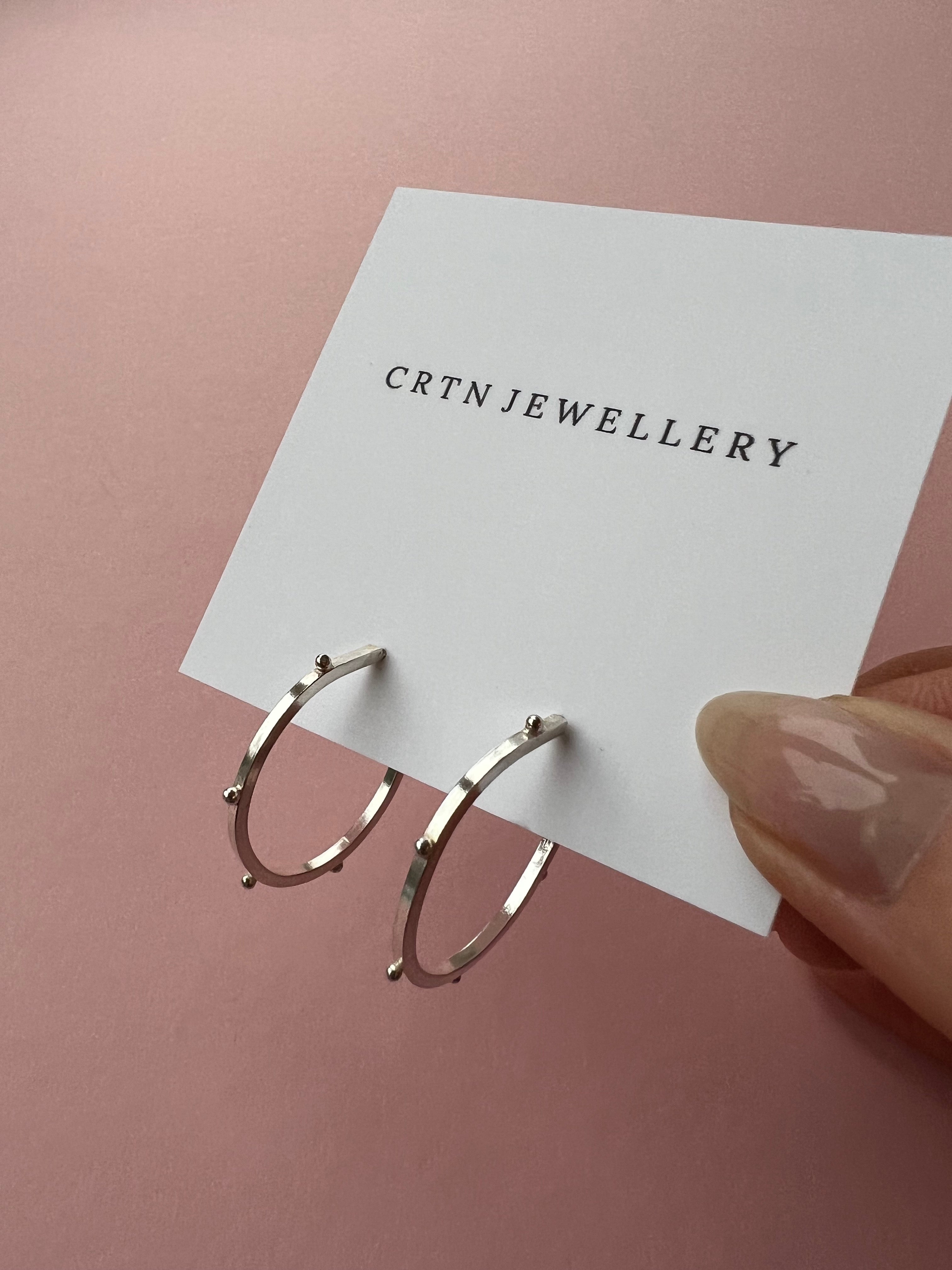 Silver Naut Hoops
