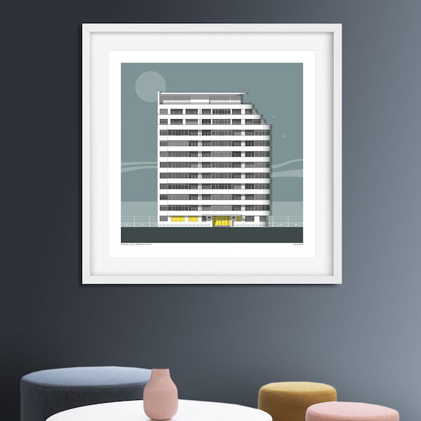 Brighton Embassy Court Sun Print