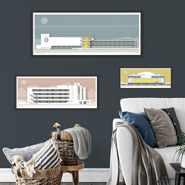 De La Warr Pavilion Landscape Limited Edition Print