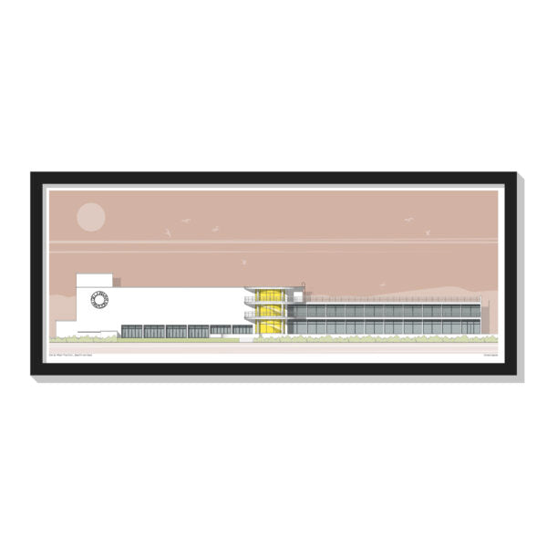 De La Warr Pavilion Landscape Limited Edition Print