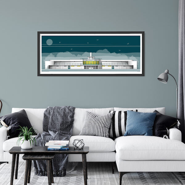 Saltdean Lido Landscape Limited Edition Print