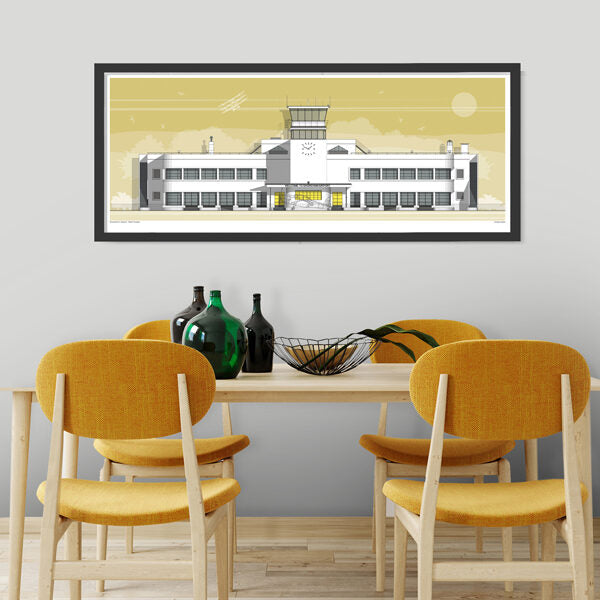 Shoreham Airport Landscape Limited Edition Print