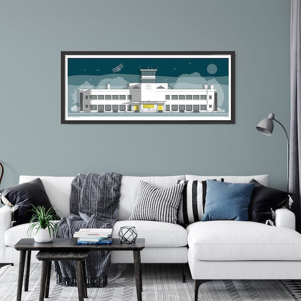 Shoreham Airport Landscape Limited Edition Print