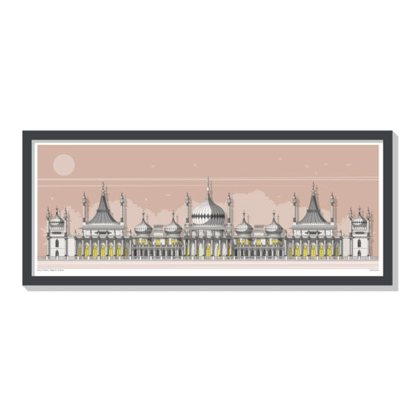 Brighton Royal Pavilion Landscape Limited Edition Print
