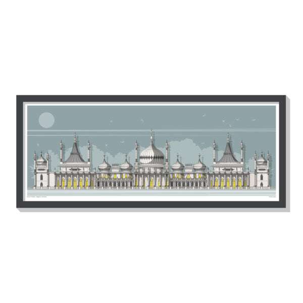 Brighton Royal Pavilion Landscape Limited Edition Print