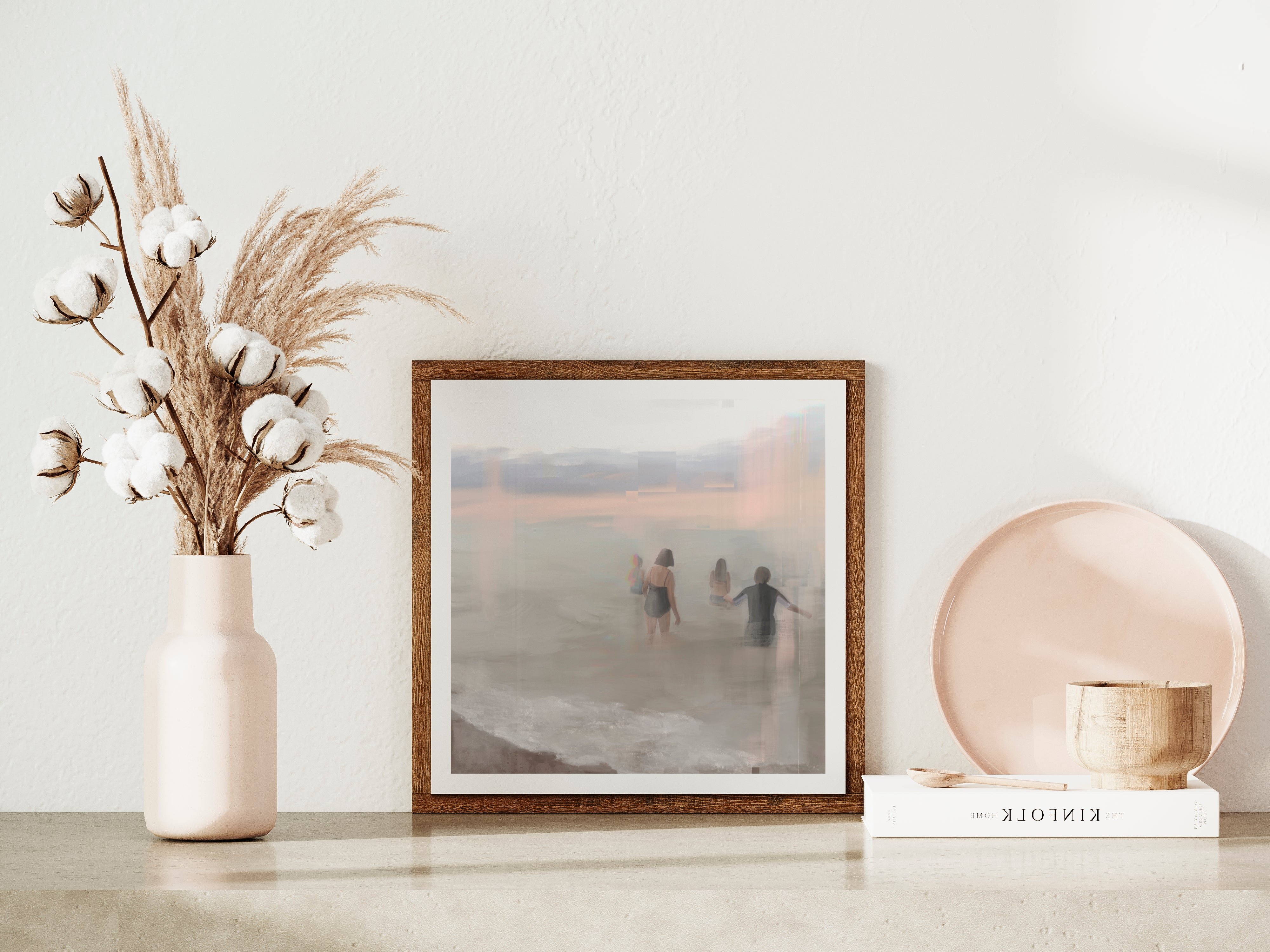 ‘Last Swim at Eventide’ Limited Edition Giclée print (unframed)