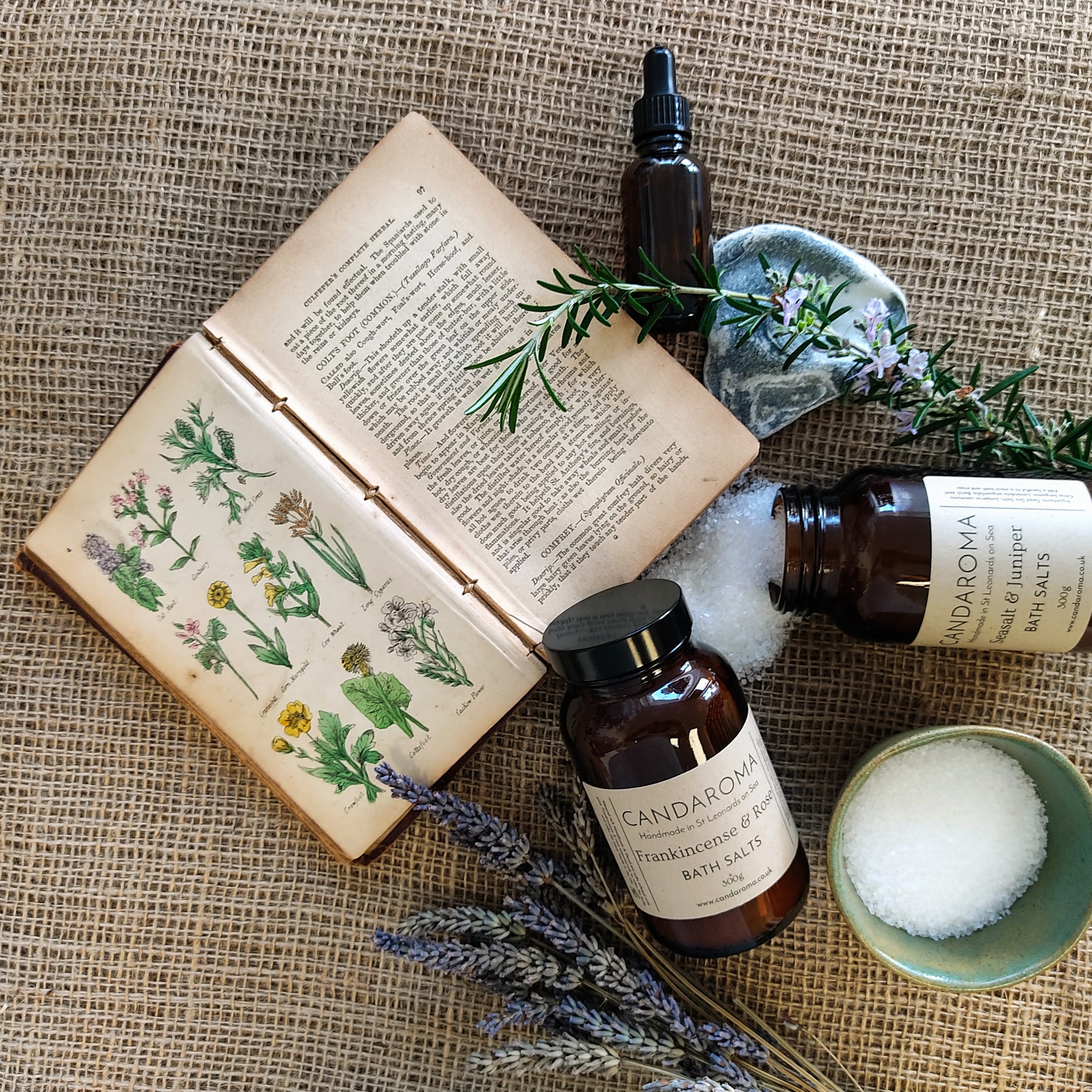 Bath Salts - Frankincense & Rose