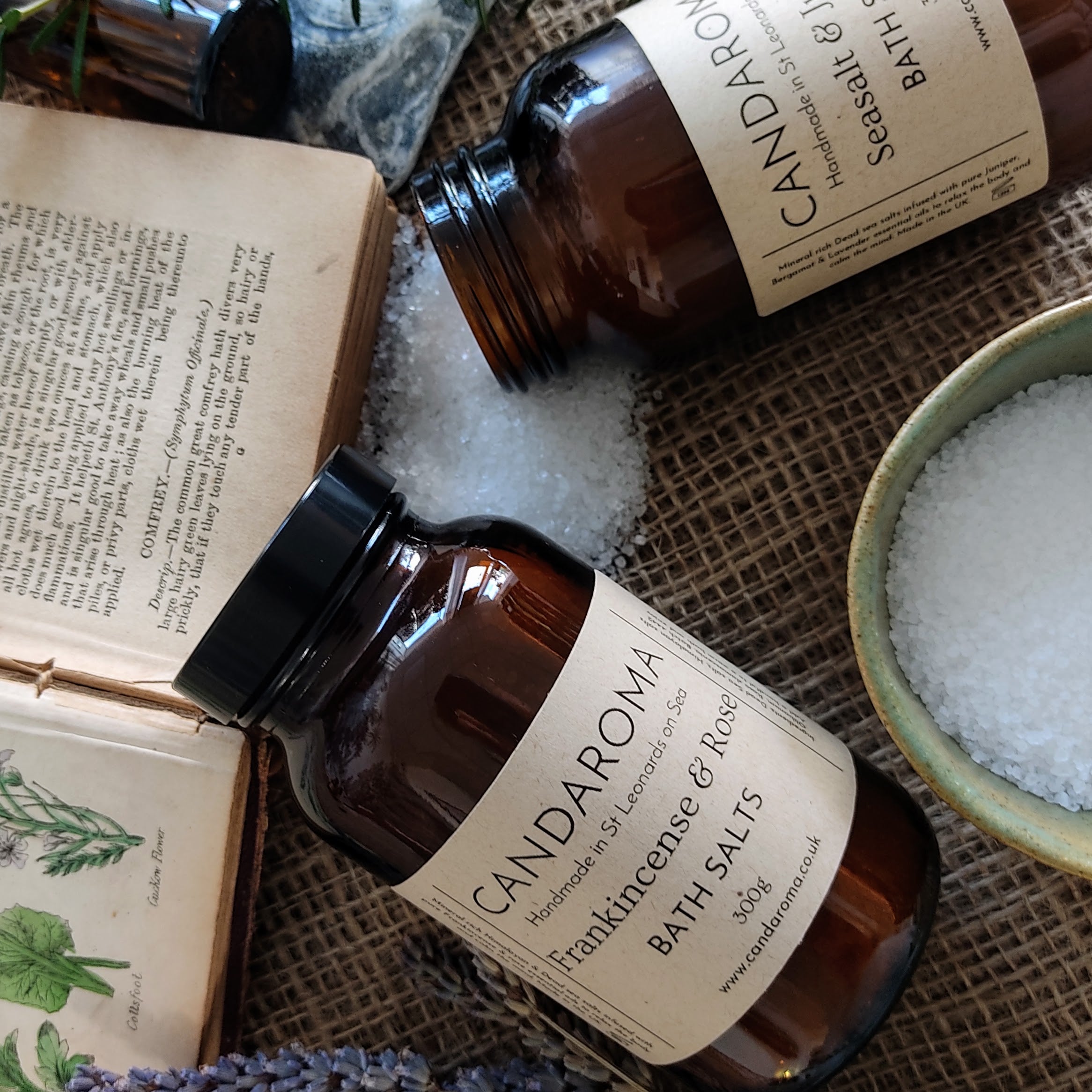 Bath Salts - Frankincense & Rose