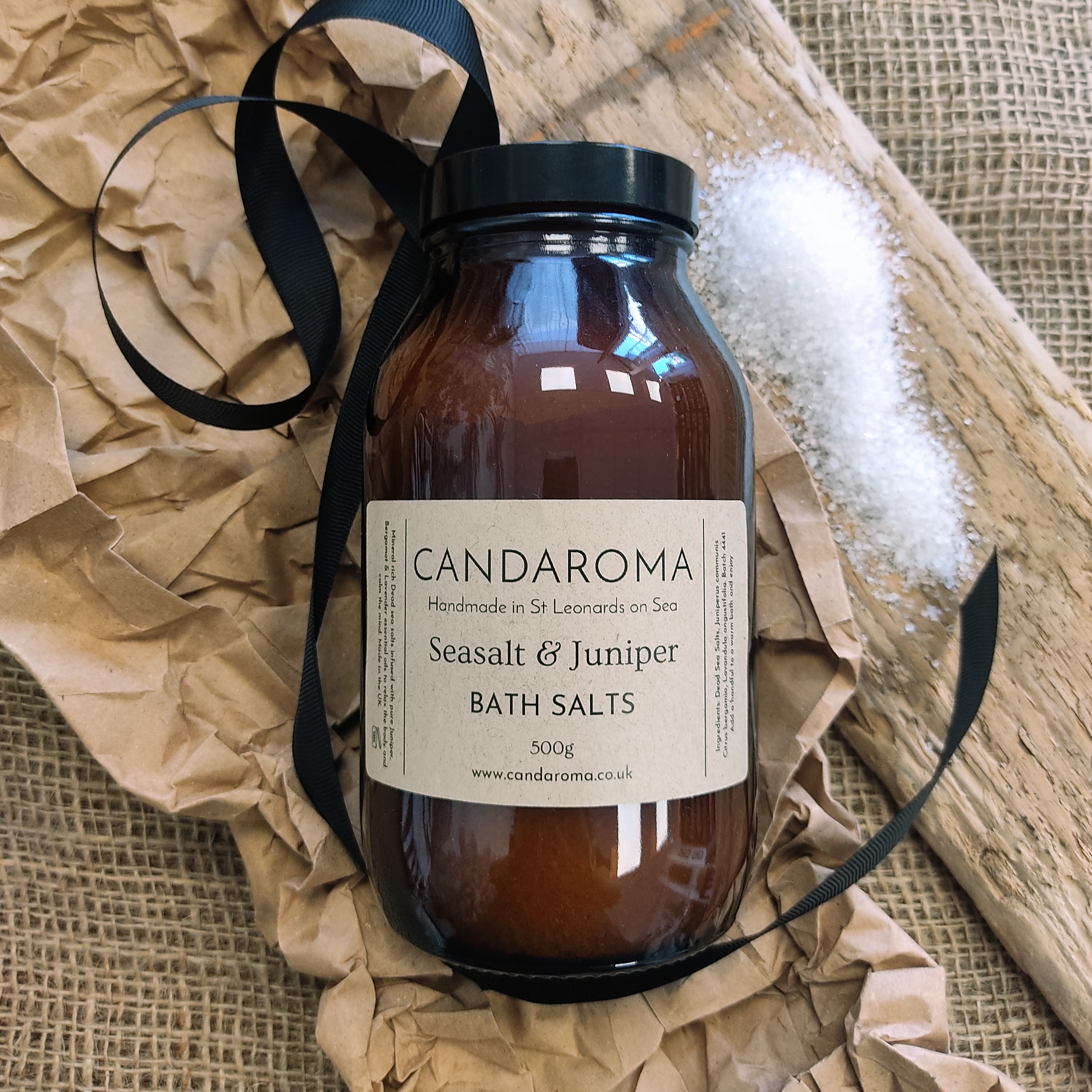 Bath salts - Seasalt & Juniper