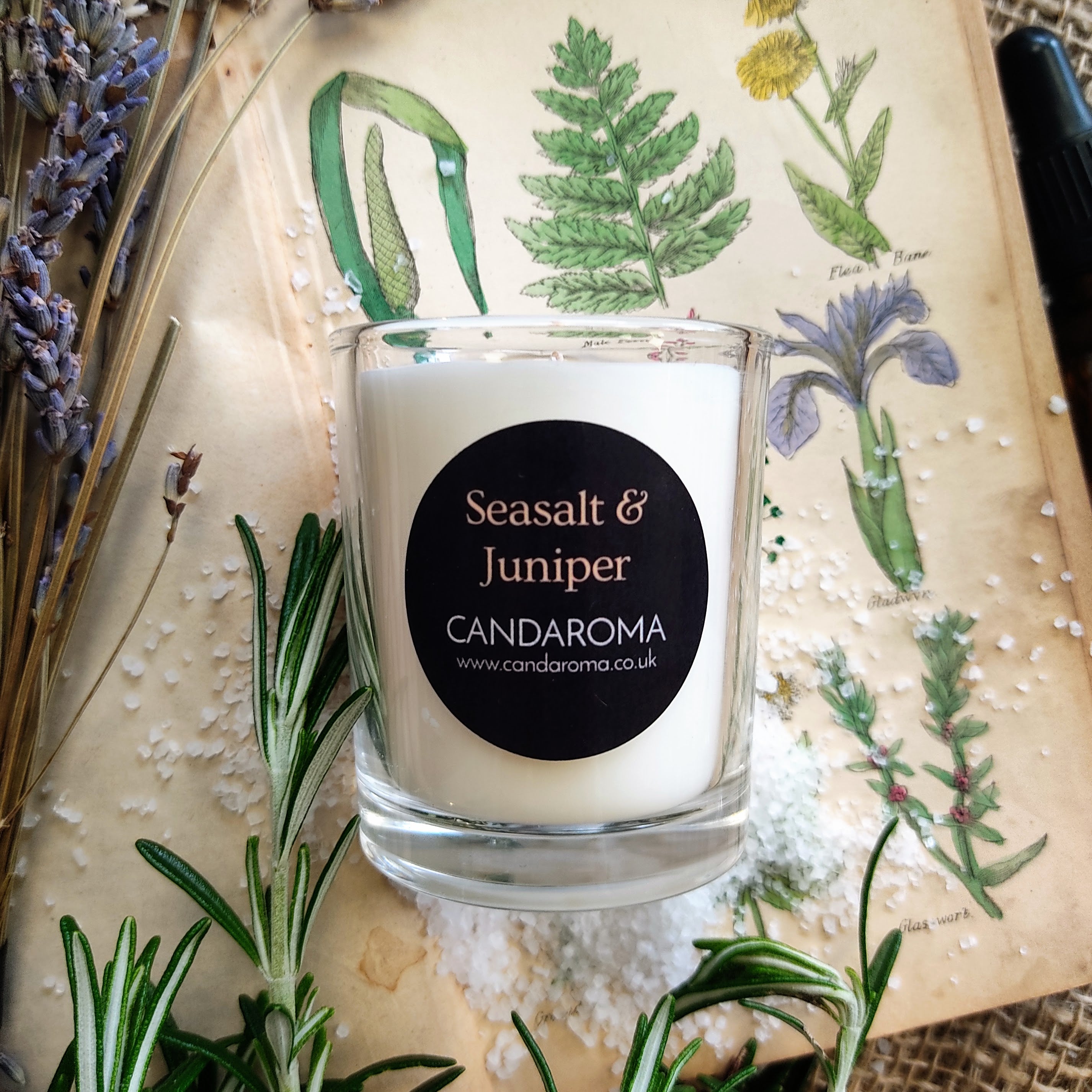 Triple mini candle gift box