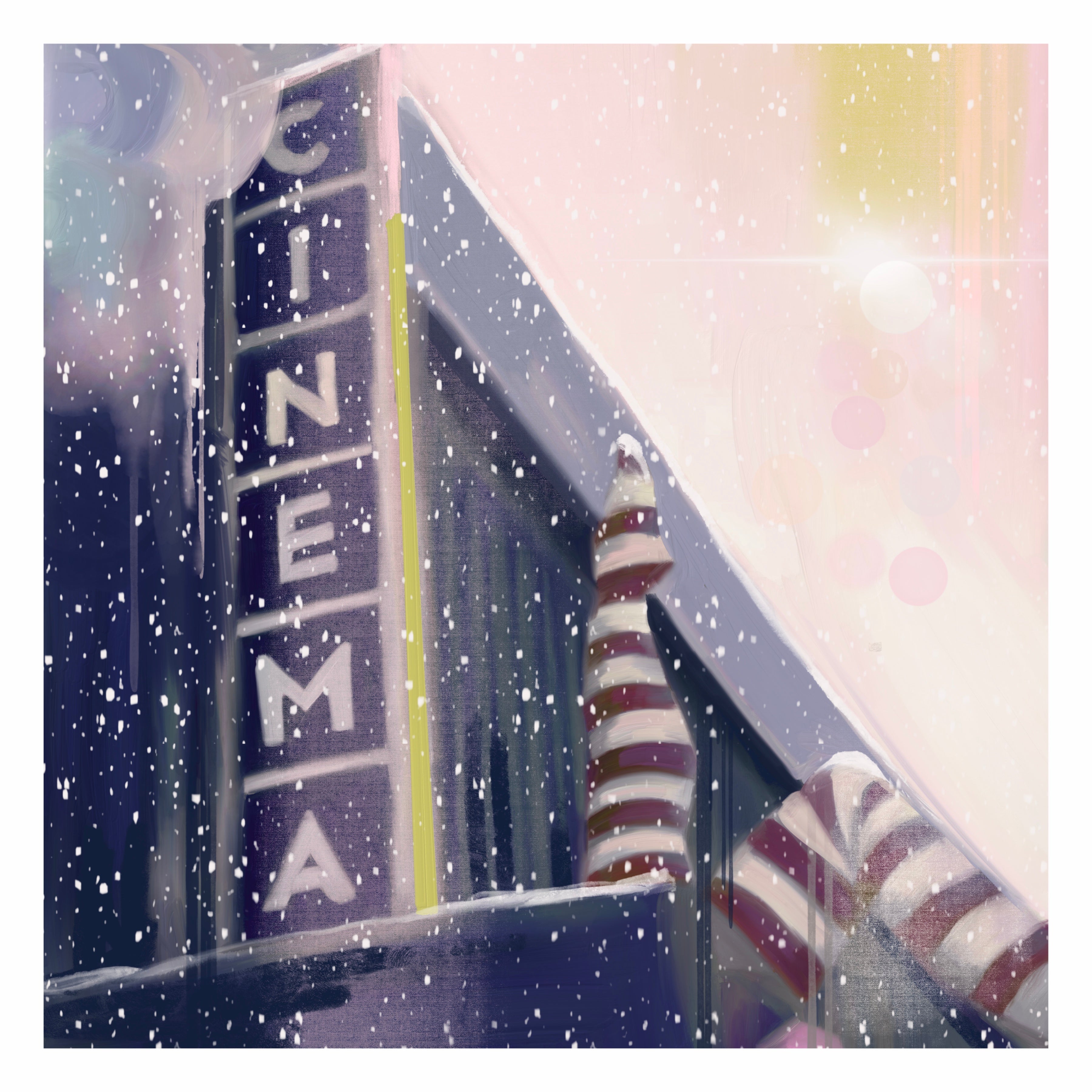 ‘Komedia at Christmas’ Limited Edition Giclée (unframed)