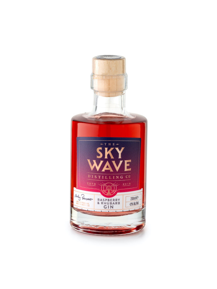 Sky Wave Raspberry and Rhubarb Gin