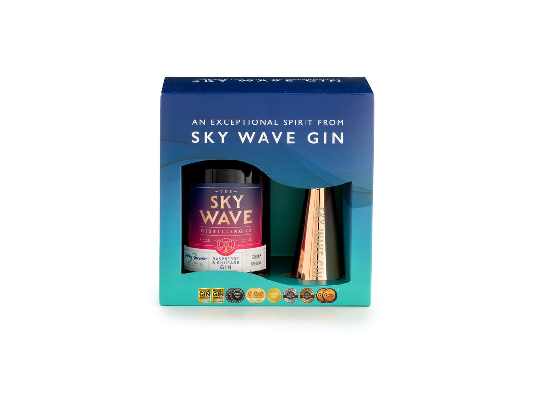 Sky Wave Raspberry and Rhubarb Gin