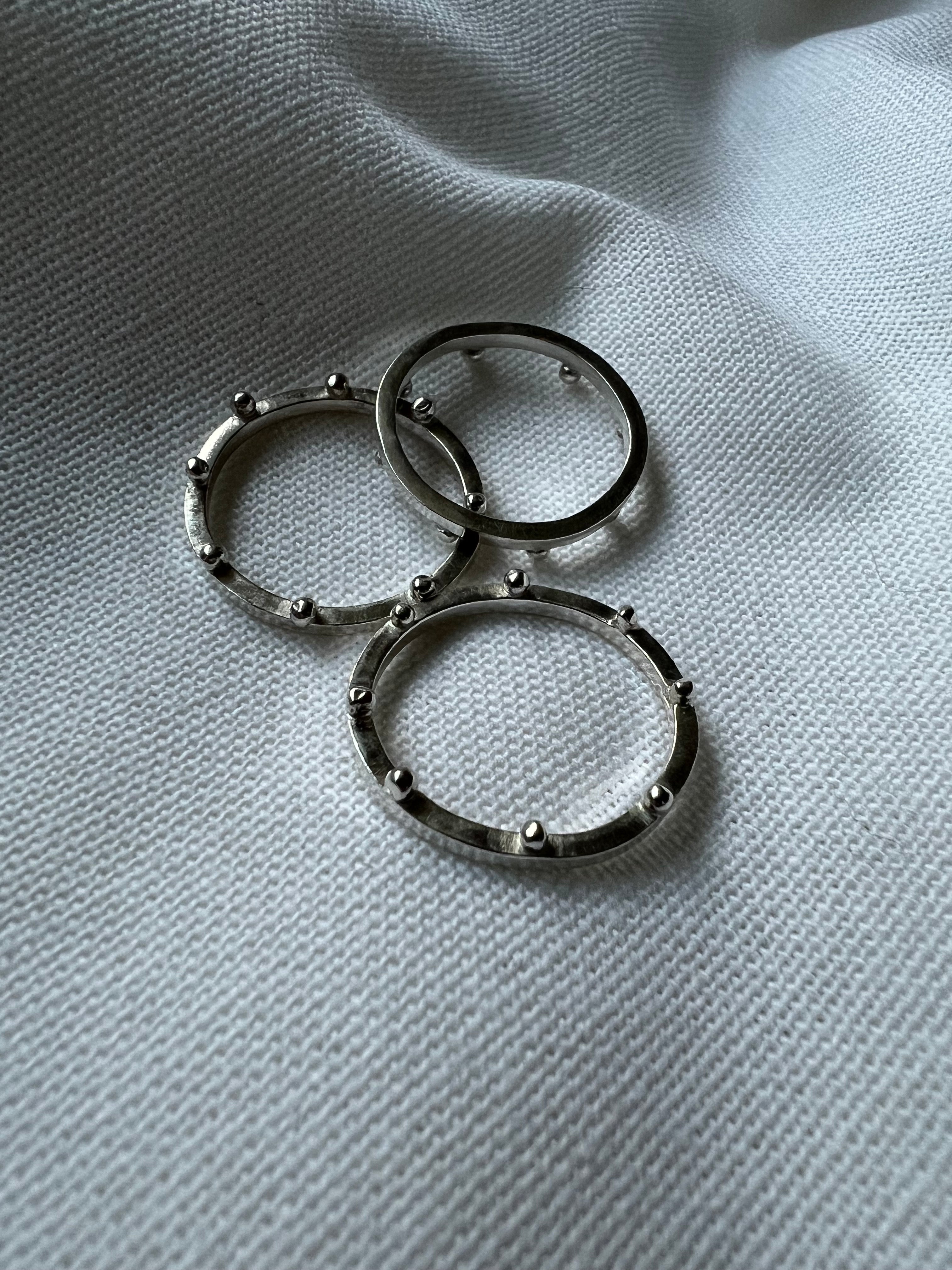 Silver Naut Ring