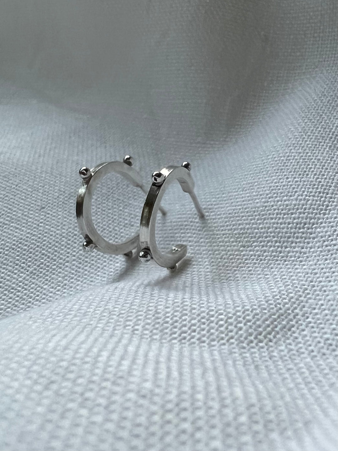 Silver Naut Hoops Mini