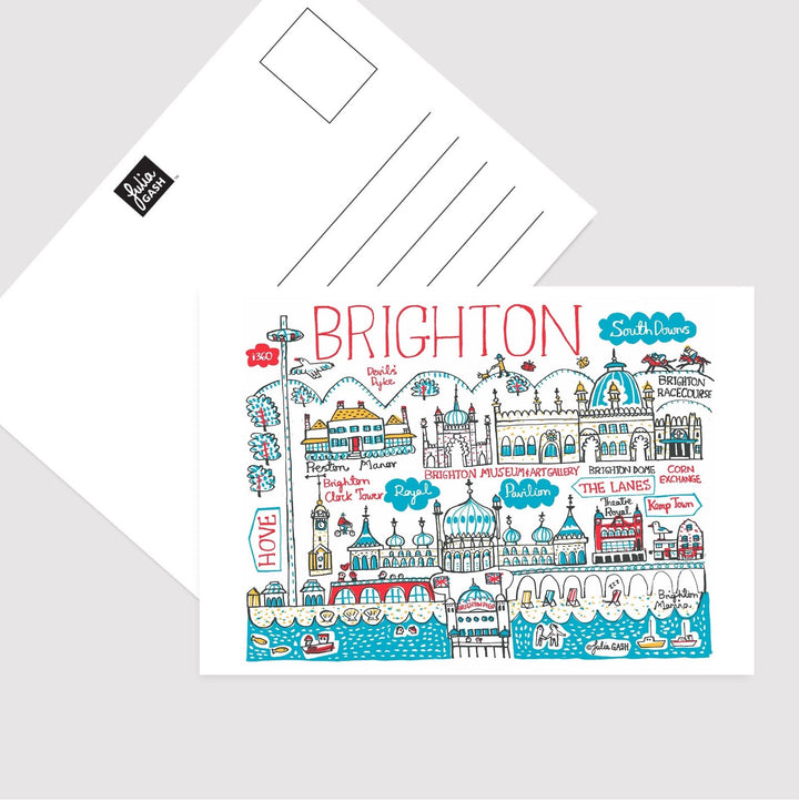 Brighton Postcard - Pack of 6