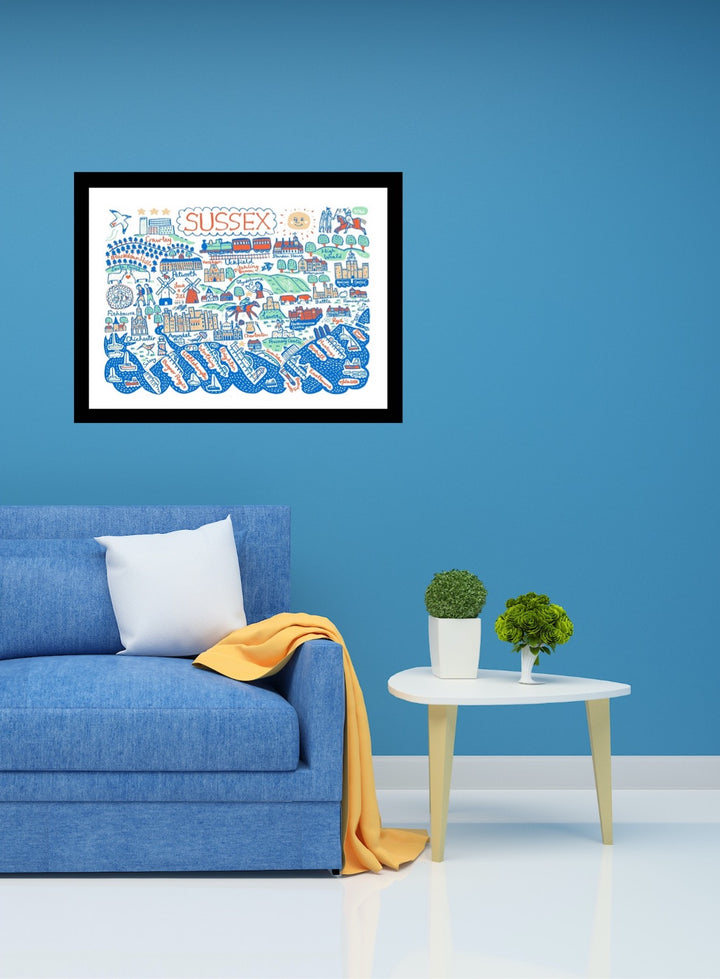 Sussex Art Print