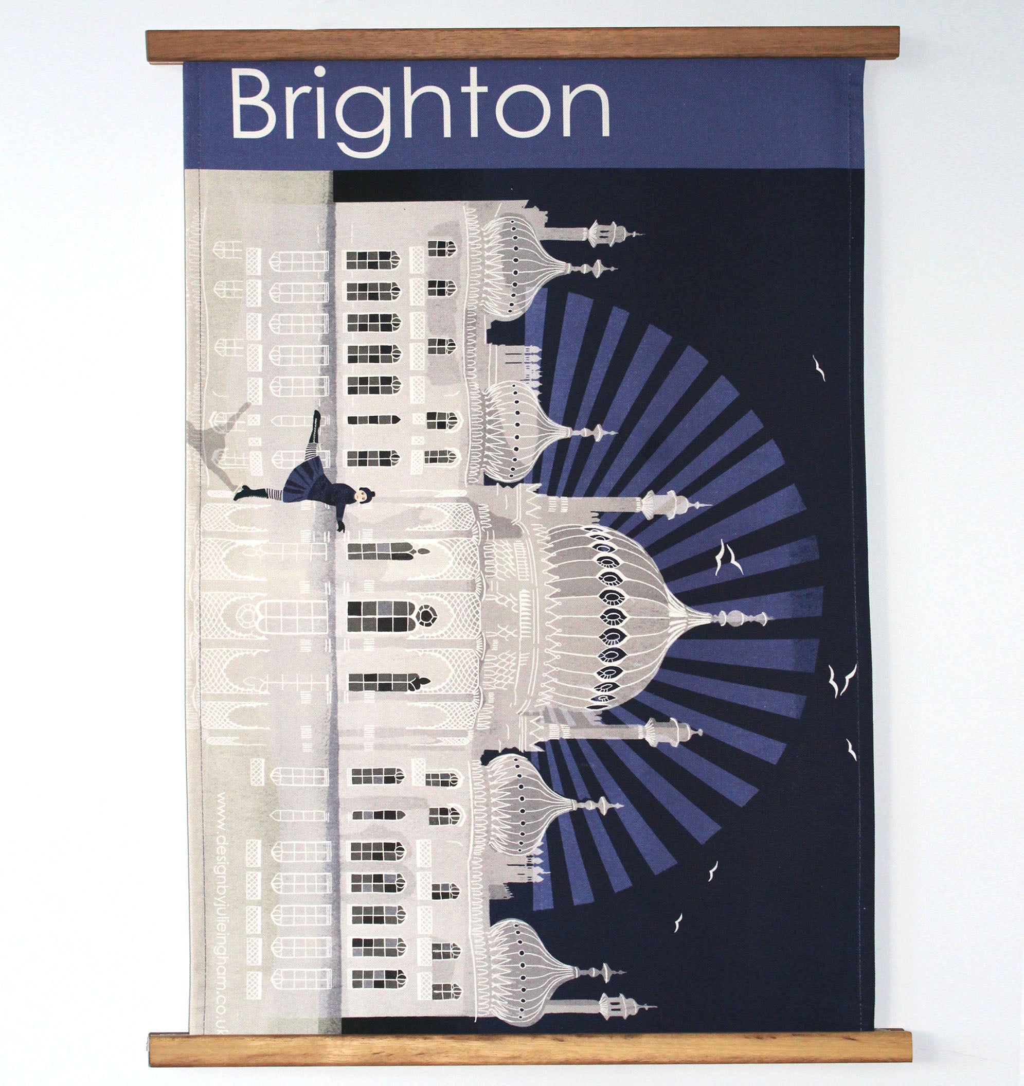 Brighton Pavilion tea towel