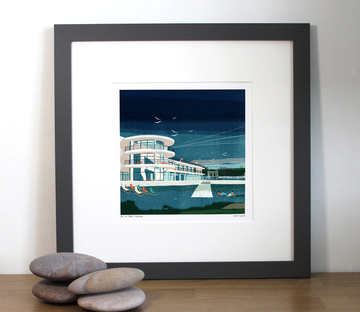 De La Warr Pavilion Framed Print