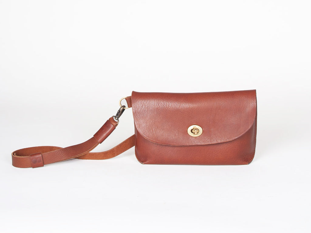 Georgia Leather Belt Bag Tan