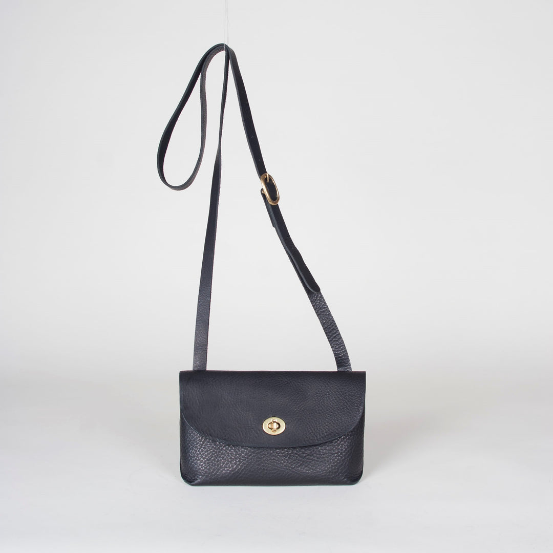 Georgia Leather Bag Black