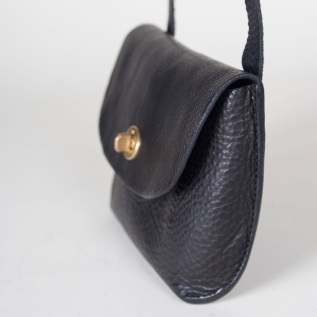 Georgia Leather Bag Black