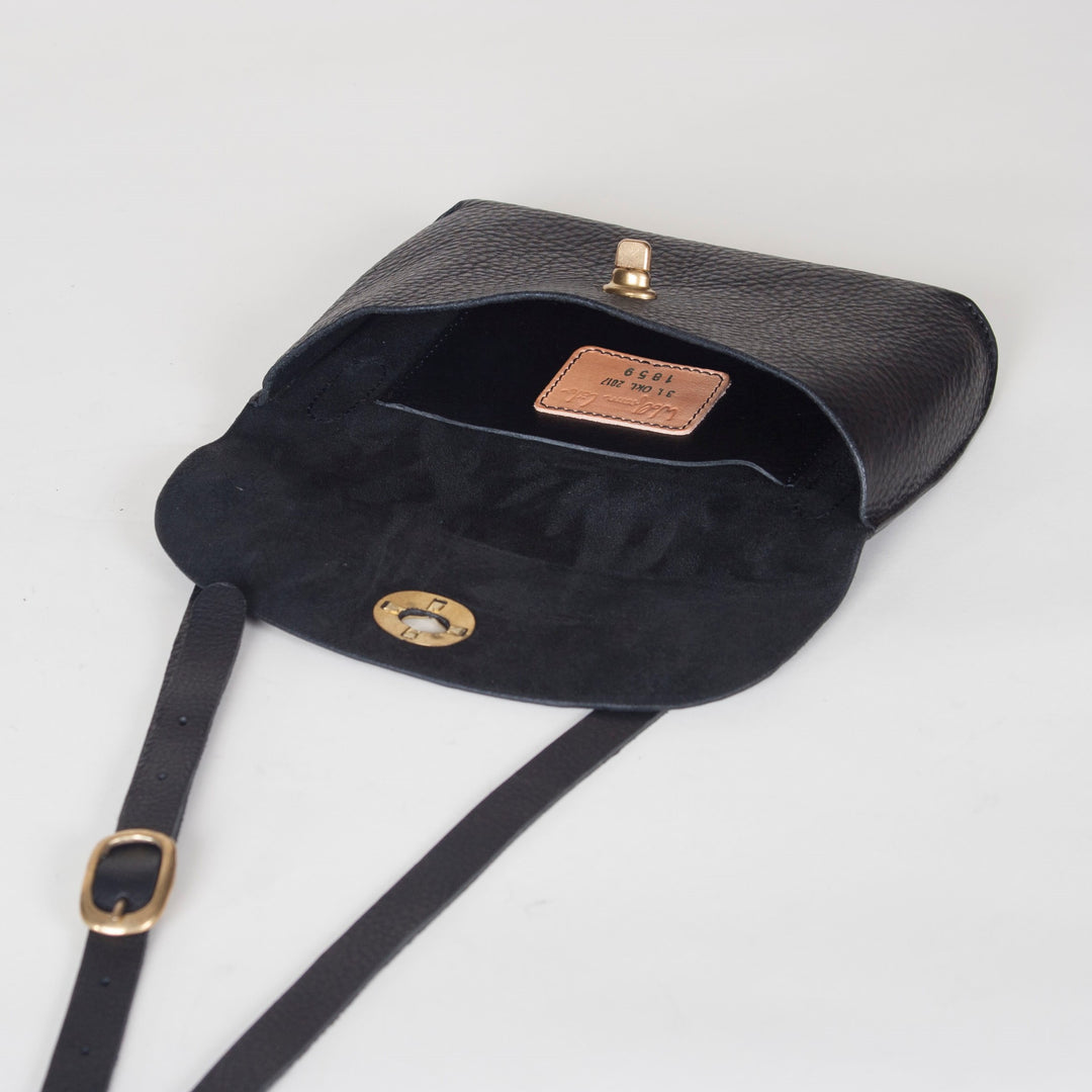 Georgia Leather Bag Black