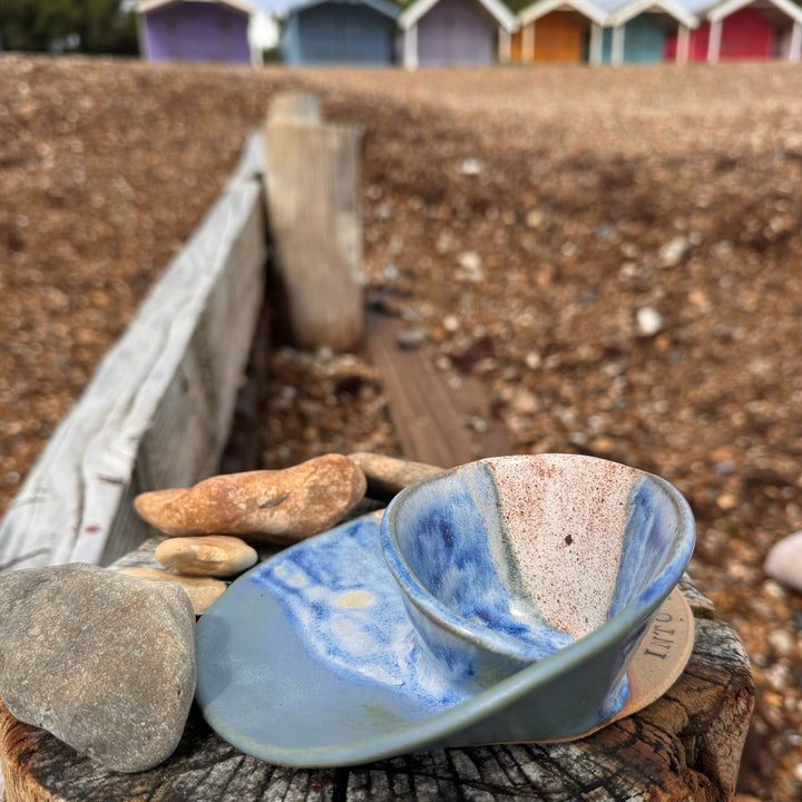 Coastal Swirl Serving Platter