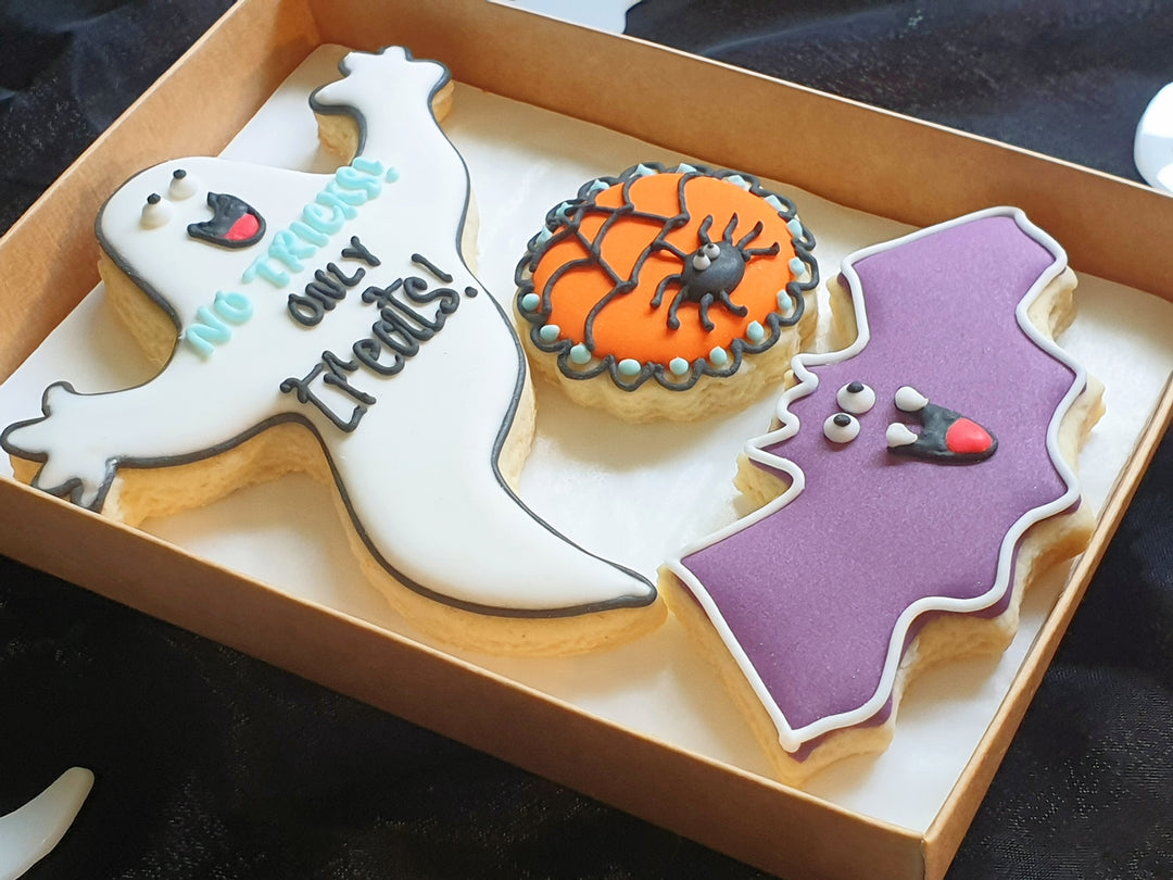 Hand-iced Halloween Cookie Letterbox Gift