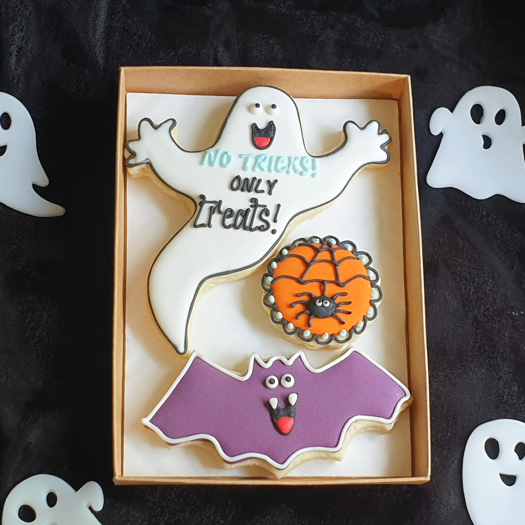 Hand-iced Halloween Cookie Letterbox Gift