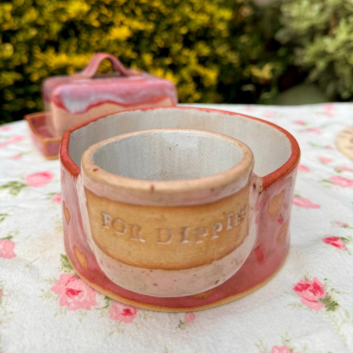 Heart Chips and Dips Serving Bowl