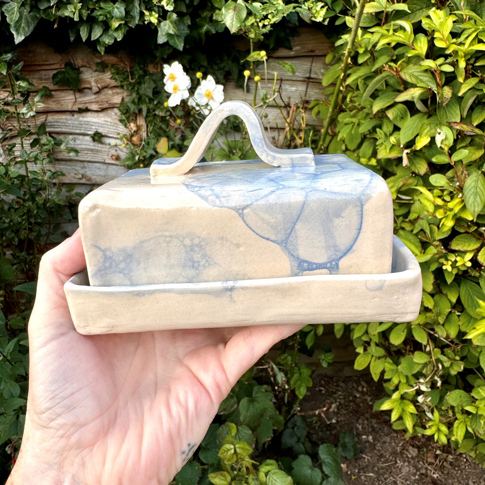 Bubble Glaze Butter Dish