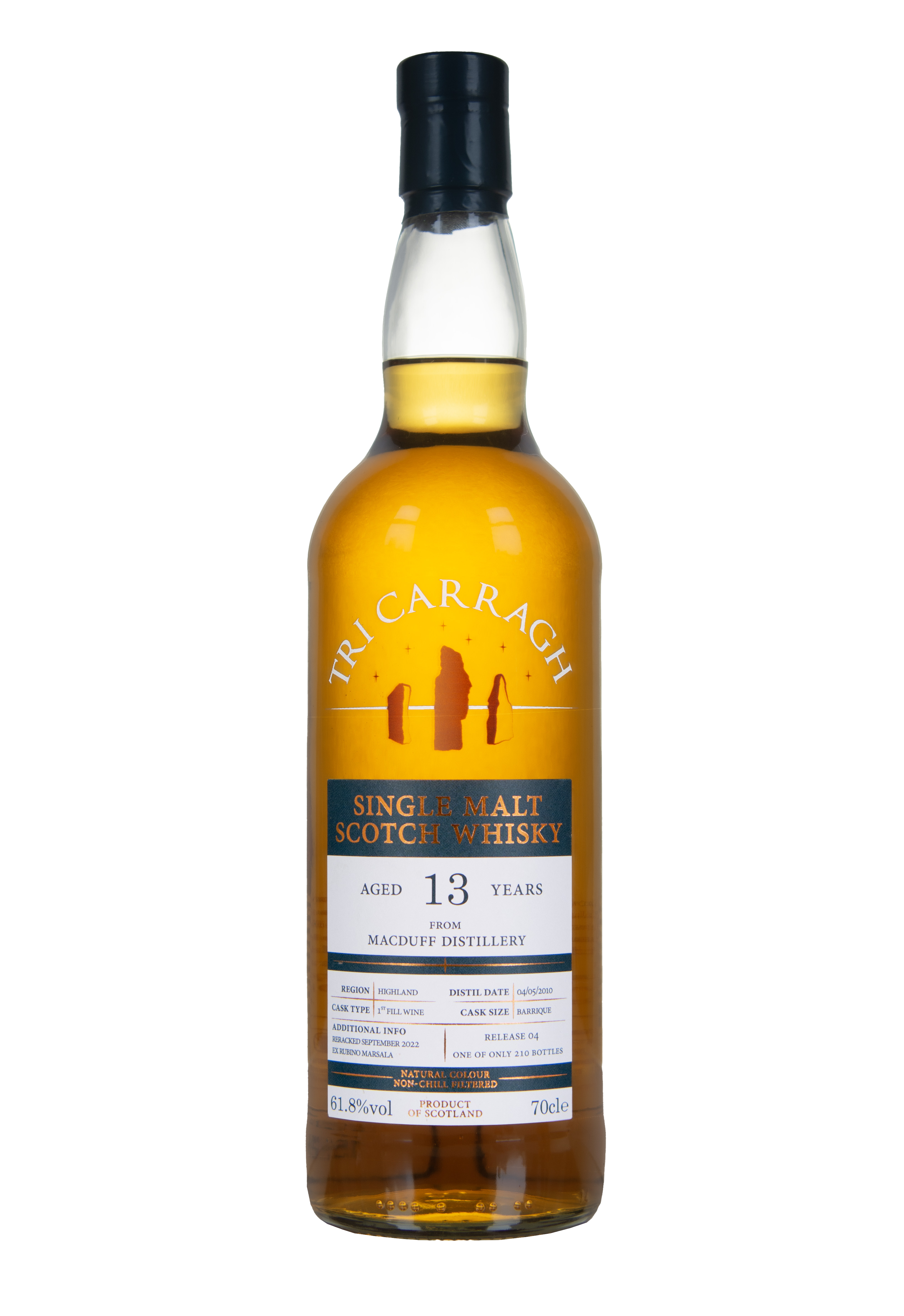 Tri Carragh Scotch Whisky - Macduff 13 year old