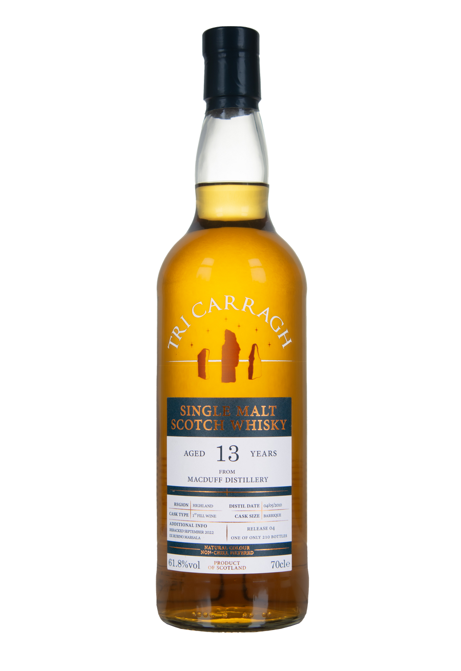 Tri Carragh Scotch Whisky - Macduff 13 year old