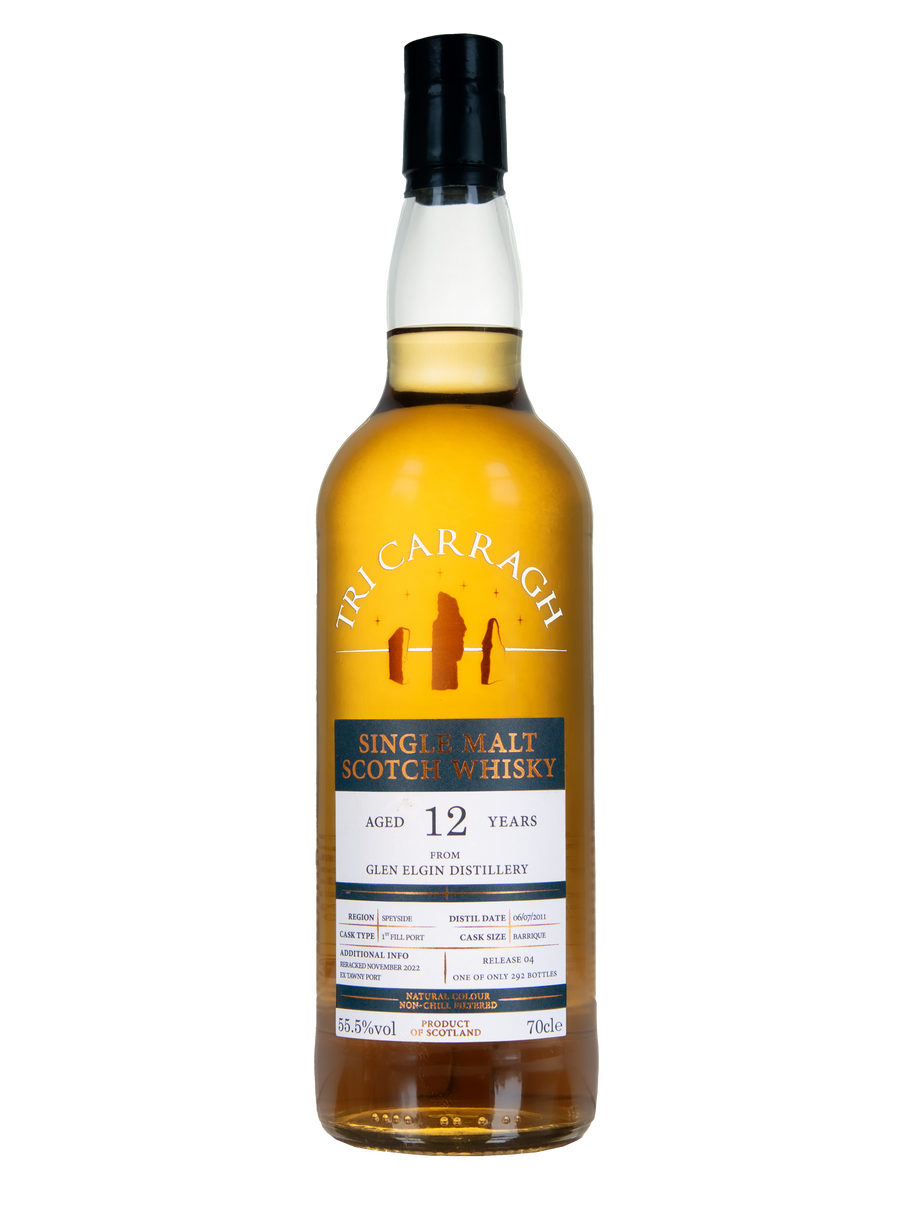 Tri Carragh Scotch Whisky - Glen Elgin 12 year old