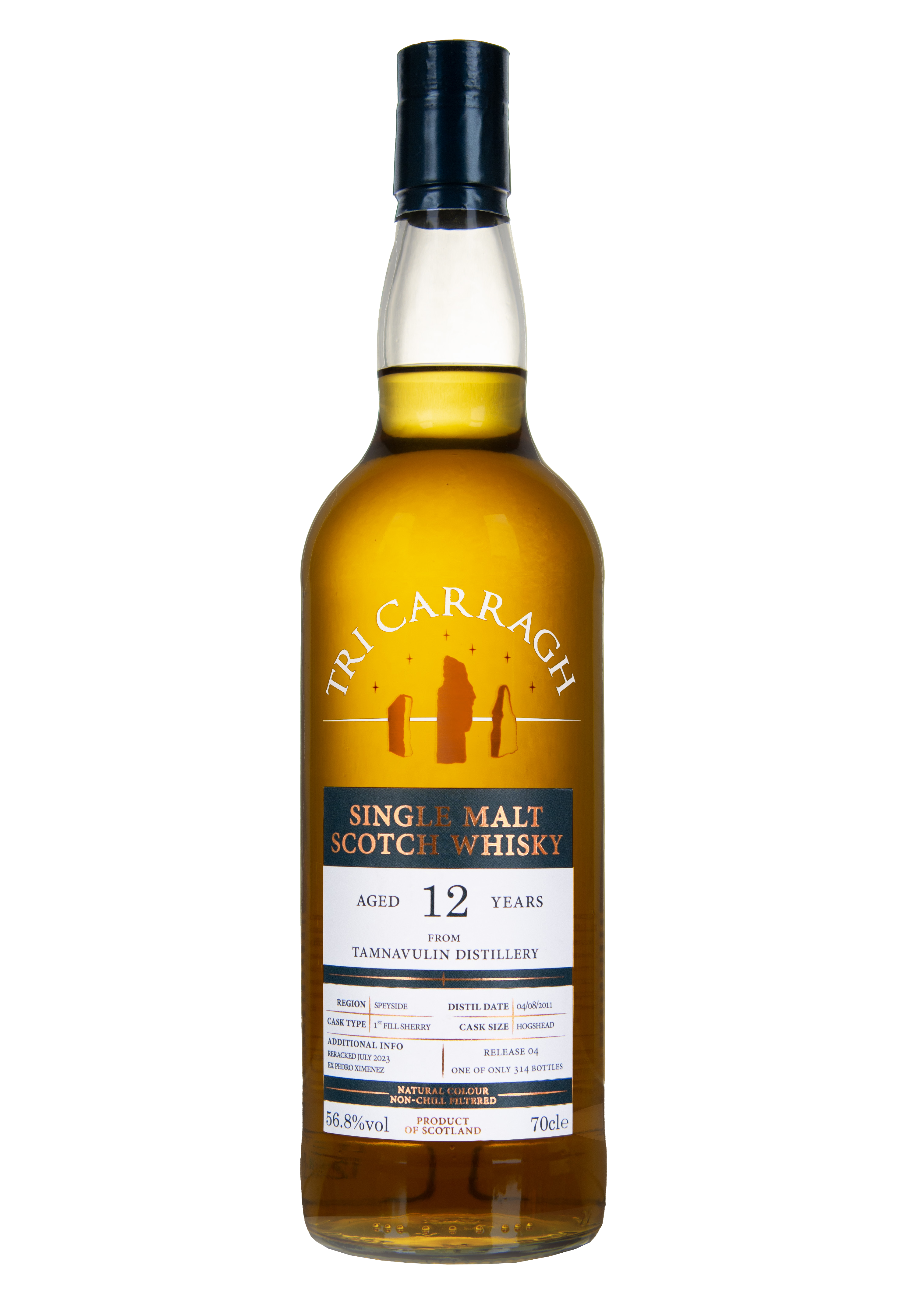 Tri Carragh Scotch Whisky - Tamnavulin 12 year old