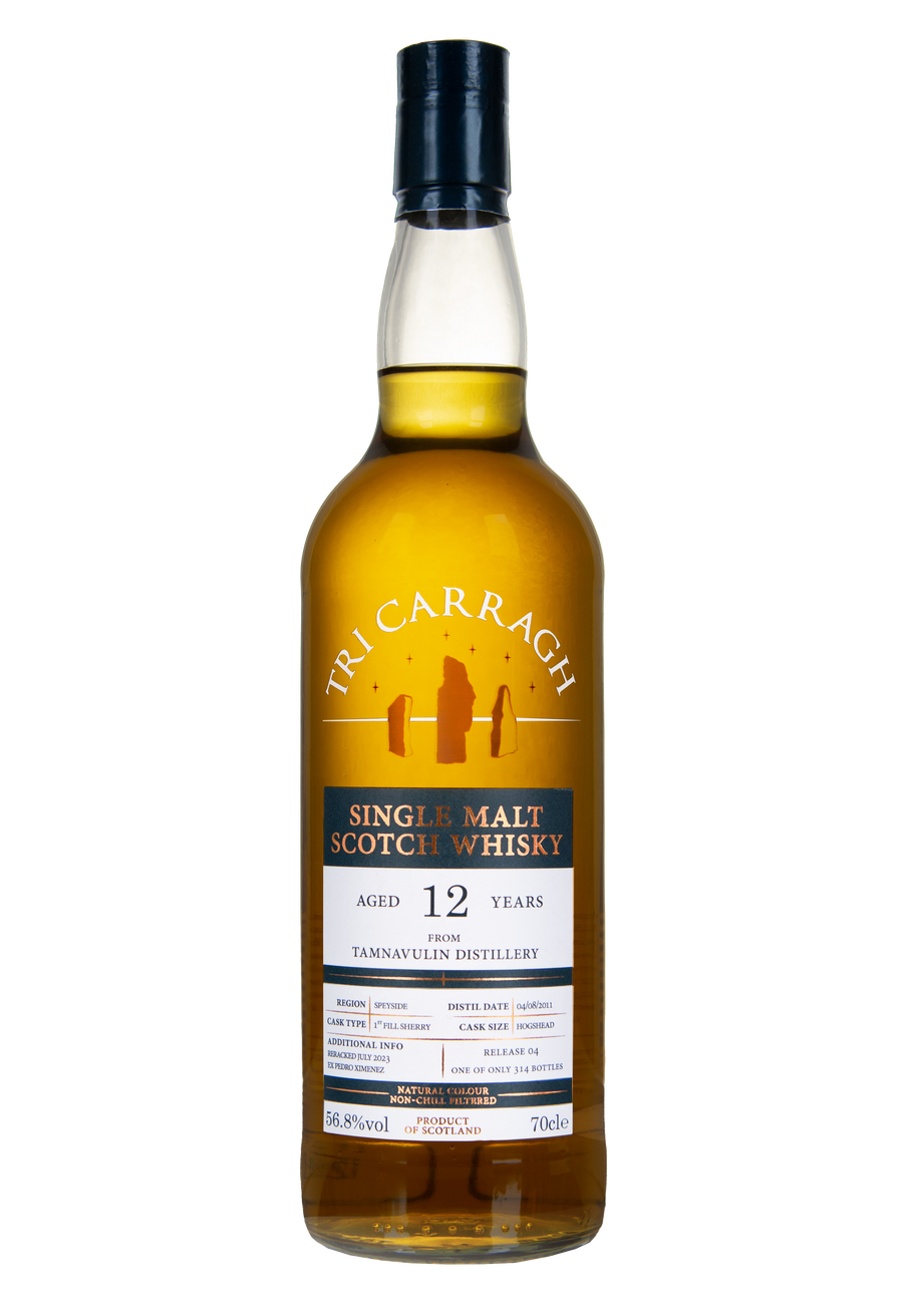 Tri Carragh Scotch Whisky - Tamnavulin 12 year old