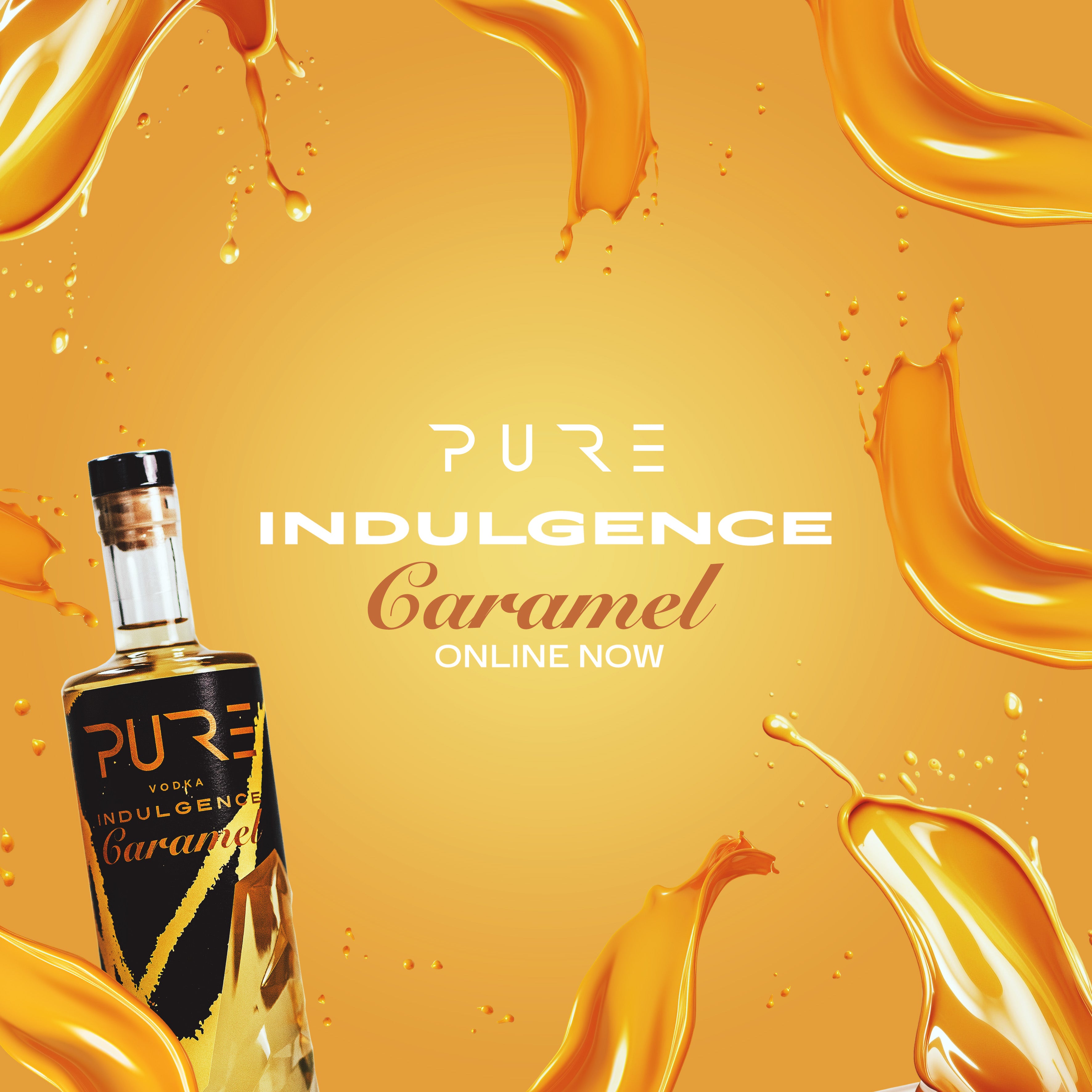 PURE Indulgence - Caramel Organic Vodka