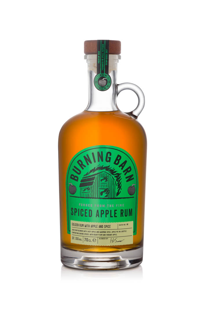 Burning Barn Spiced Apple Rum, 37.5%, 70cl