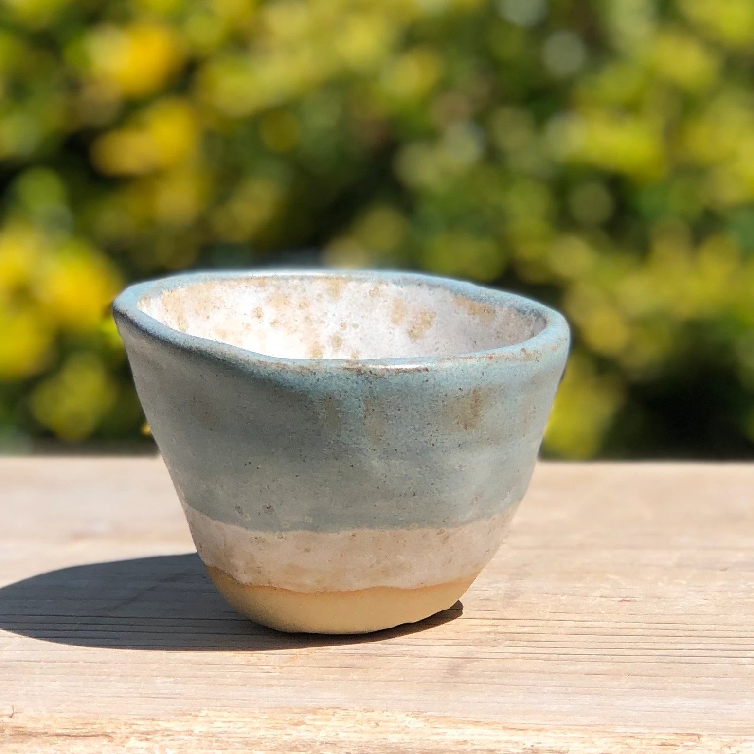Hand Pinched Ceramic Stoneware Matcha Cup
