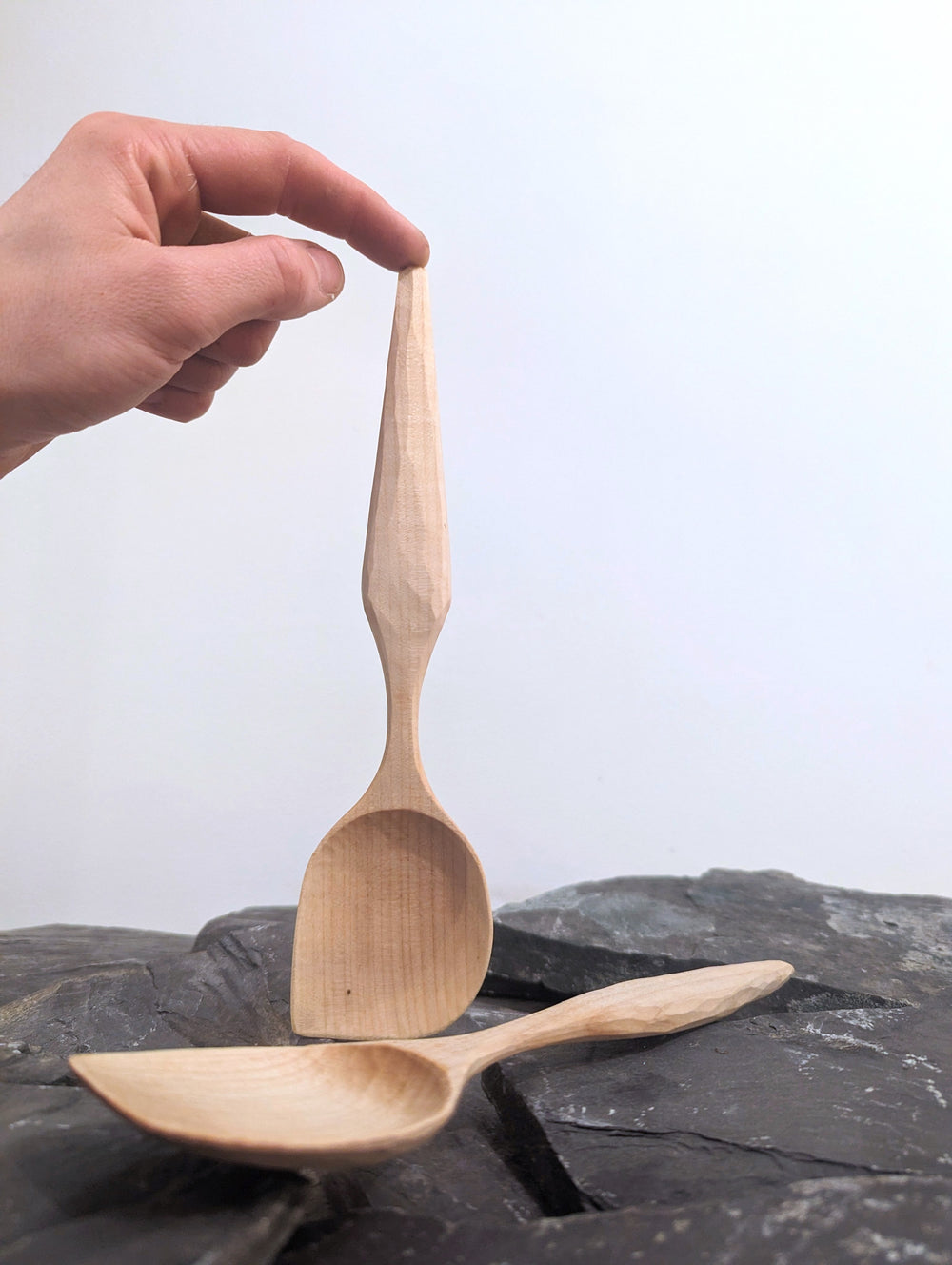 Half-Round Cooking Spoon Sycamore