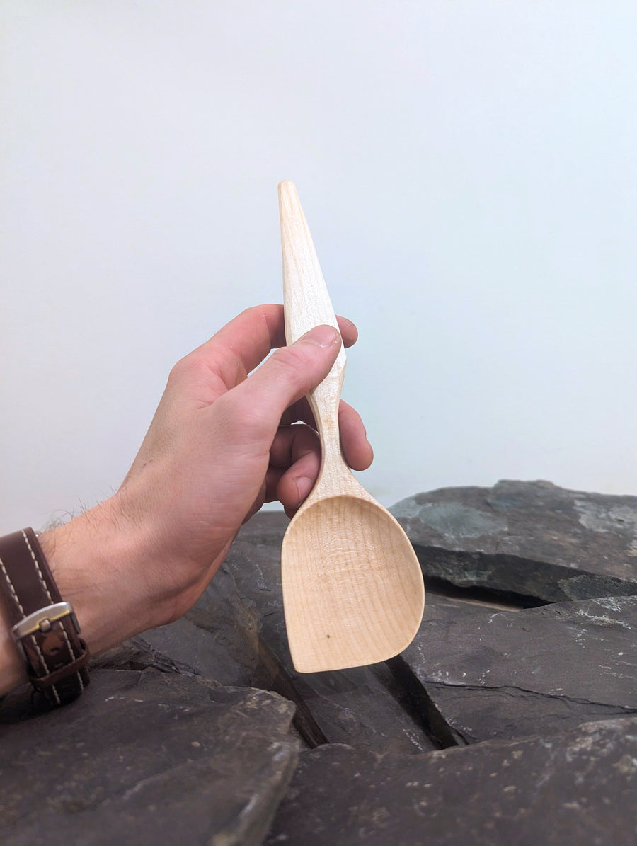 Half-Round Cooking Spoon Sycamore