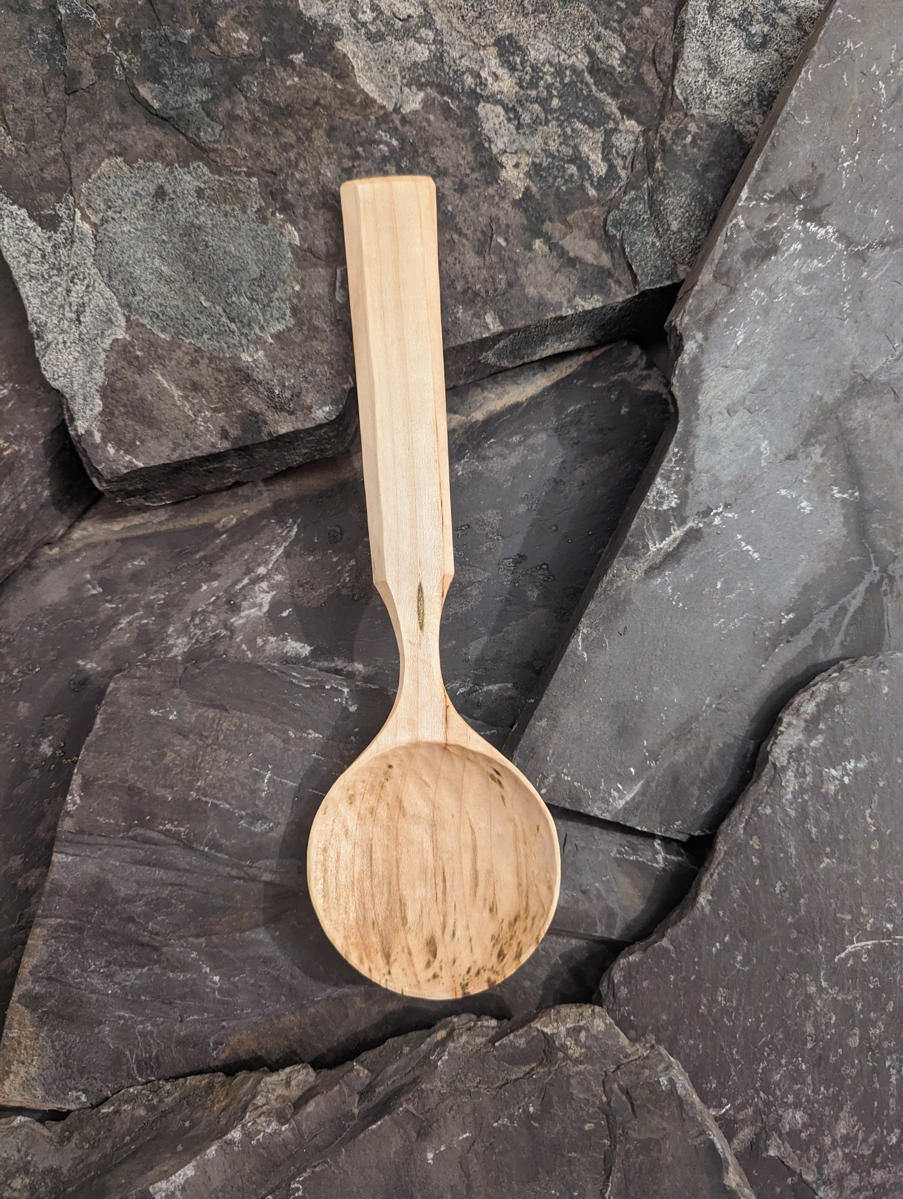 Serving Spoon Spalted Sycamore