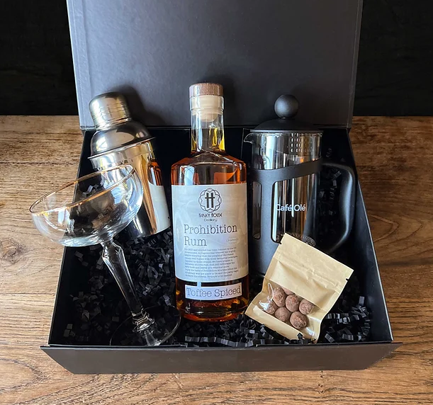 Espresso Martini 'Toffee Spiced Rum' Cocktail Gift Box