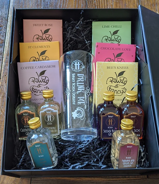 Harley House Distillery Gin & Chocolate Hamper