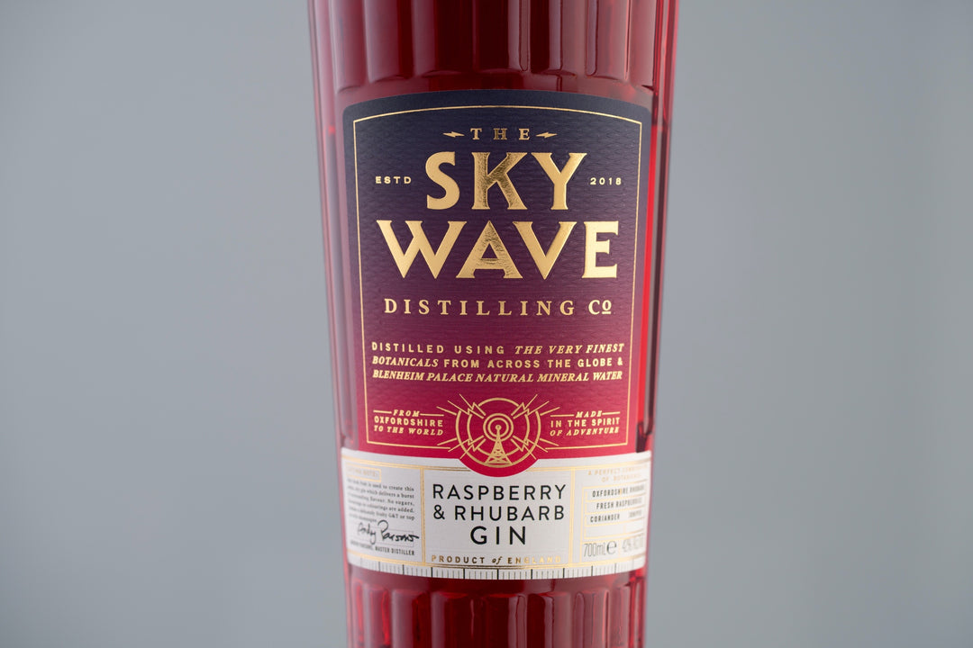 Sky Wave Raspberry and Rhubarb Gin