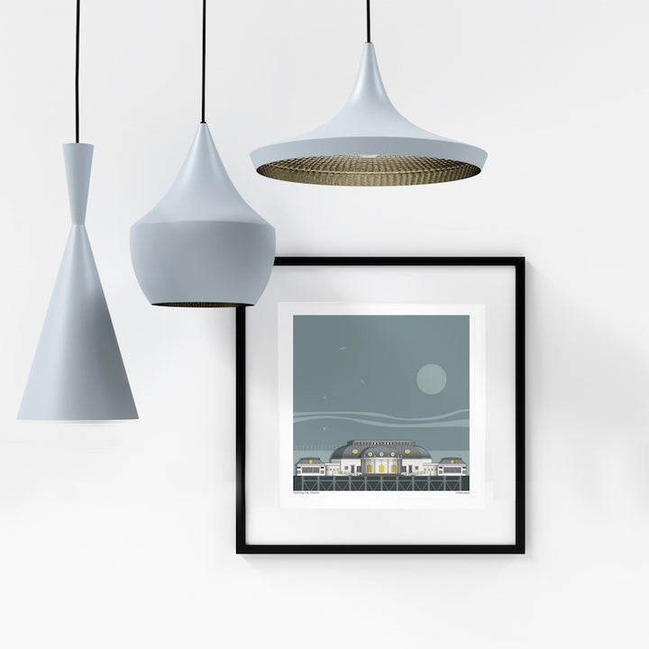 Worthing Pier Sun Print