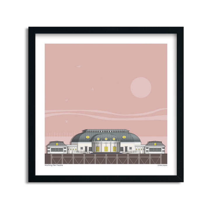 Worthing Pier Sun Print